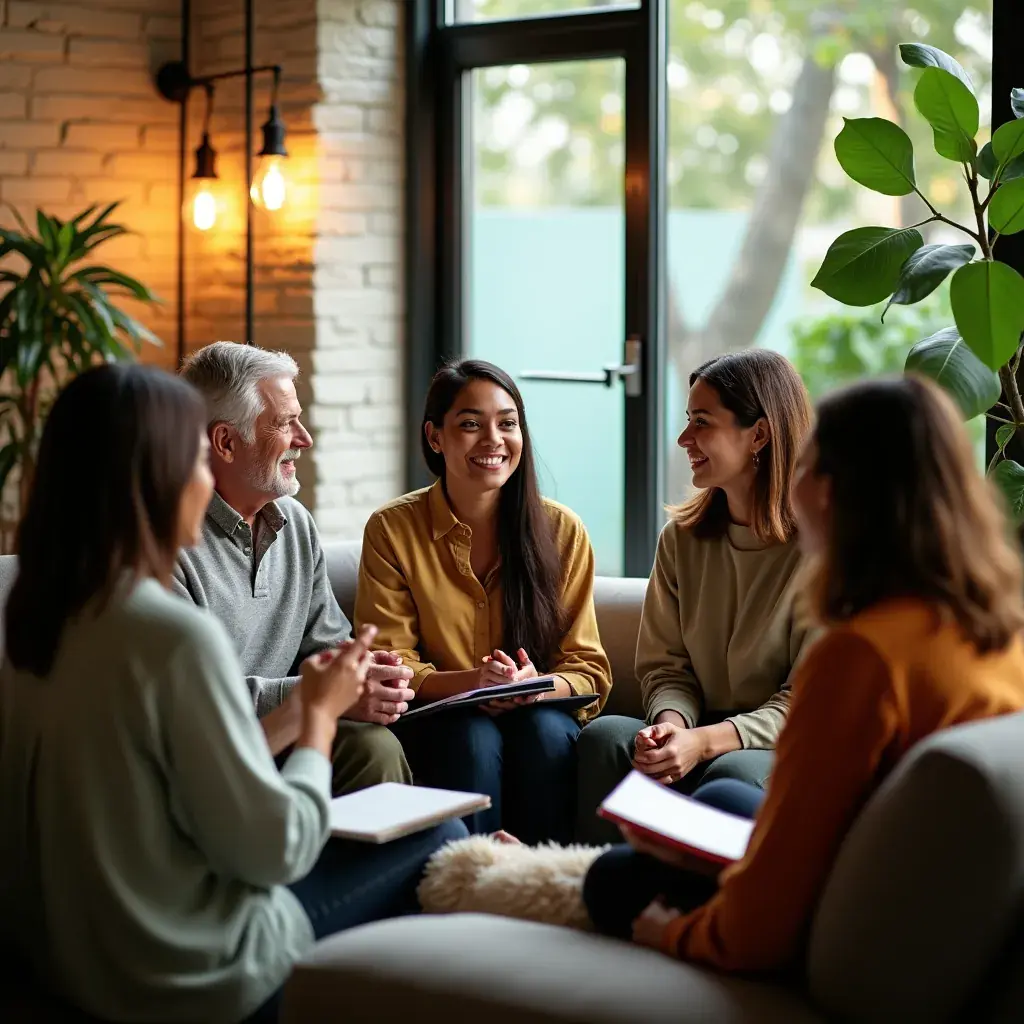 Modern office workspace